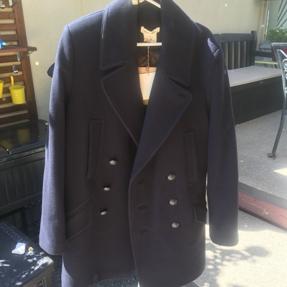 ISABEL MARANT x H&M MENS Double Breasted Pea Coat - Picture 5 of 6